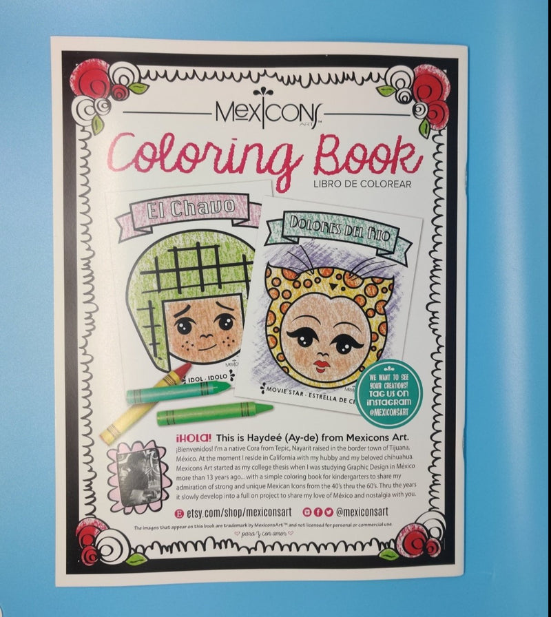 Coloring Book by Mexicons