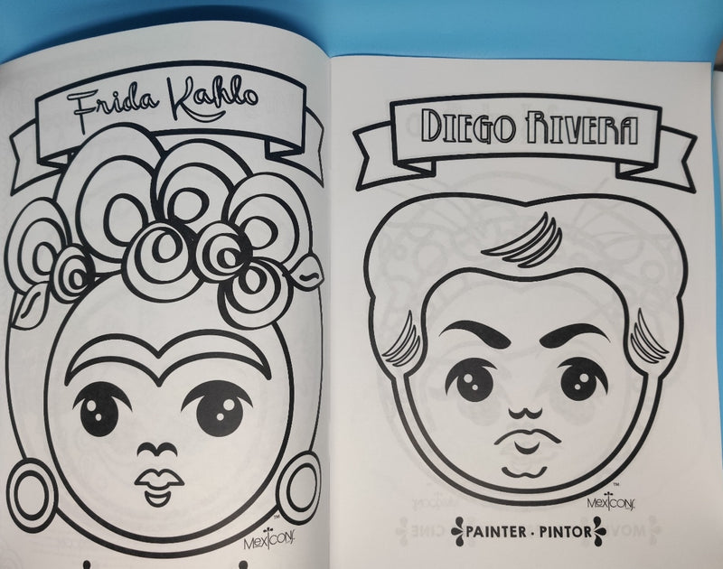 Coloring Book by Mexicons