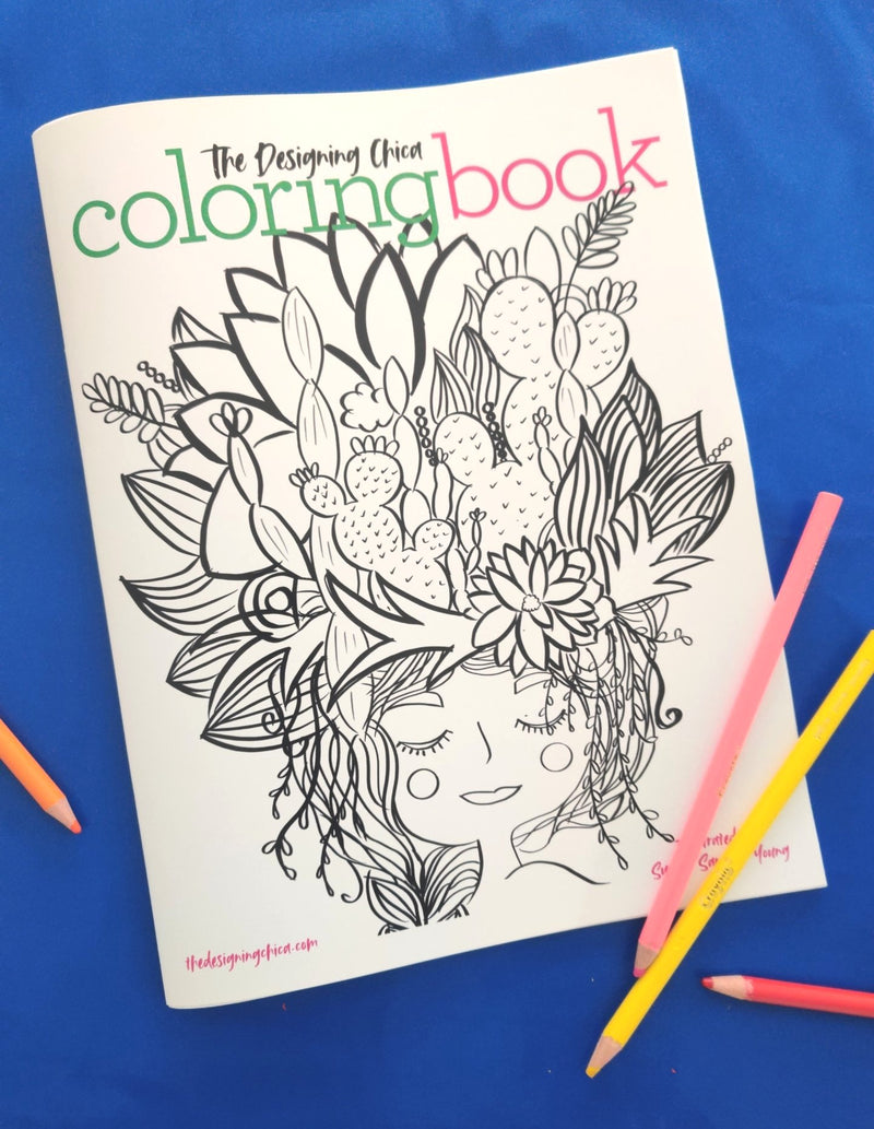 The Designing Chica Coloring Book