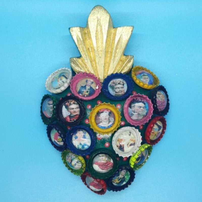 Corazon Sagrado with Bottle Caps medium