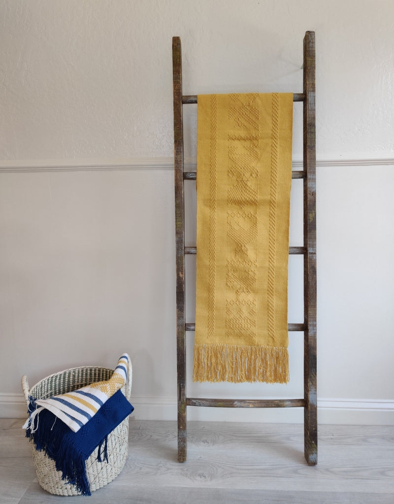Handwoven Table Runner: Solid Colors