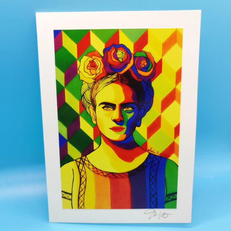 Greeting Card: Frida Full of Colors