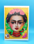 Greeting Card: Fridita Con Liston Rojo