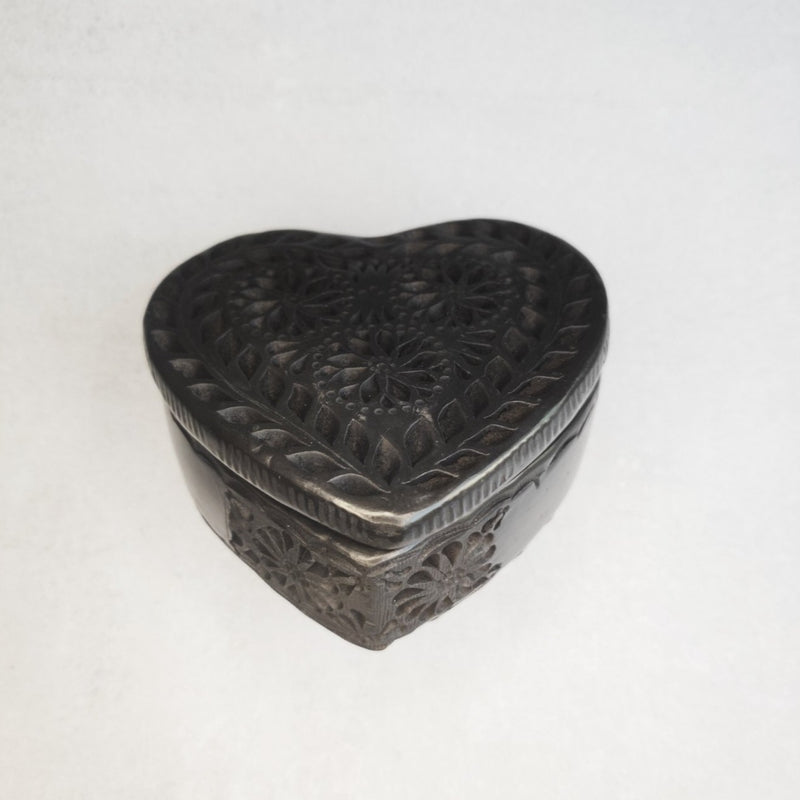 Corazon Jewelry Box-Barro Negro