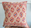 Embroidered Pillow Cover: Traditional