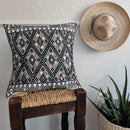 Embroidered Pillow Cover