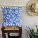 Embroidered Pillow Cover