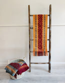 Handwoven Table Runner: Diamond Pattern