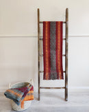 Handwoven Table Runner: Diamond Pattern