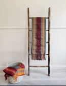 Handwoven Table Runner: Diamond Pattern