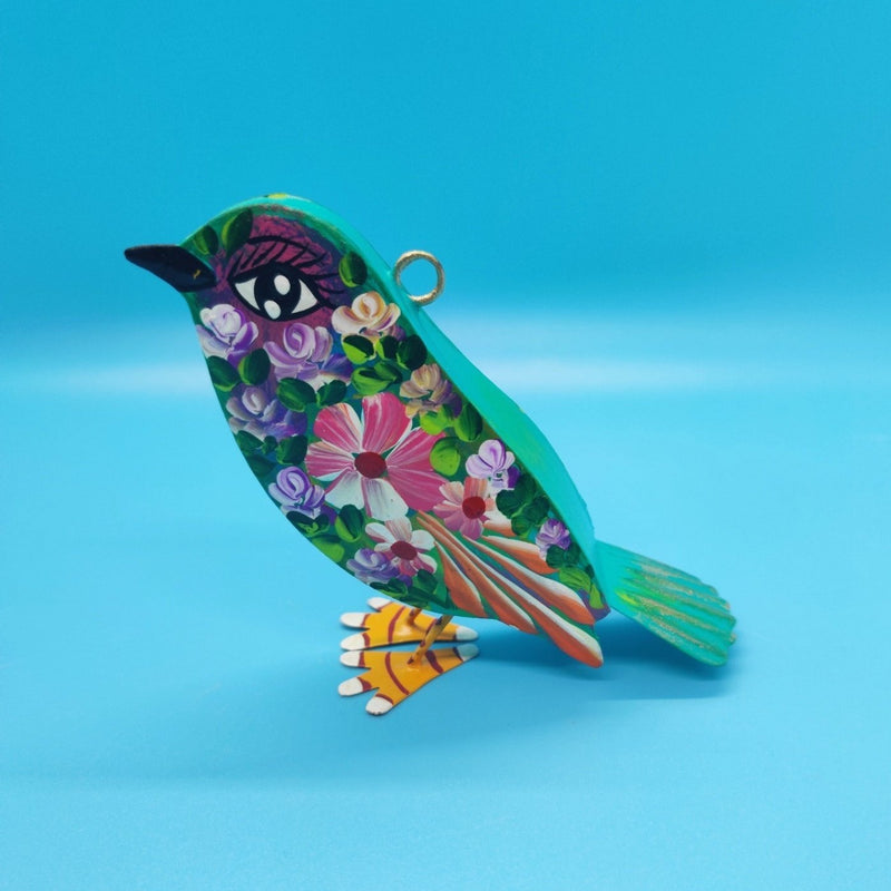 Decorative Bird with Flowers