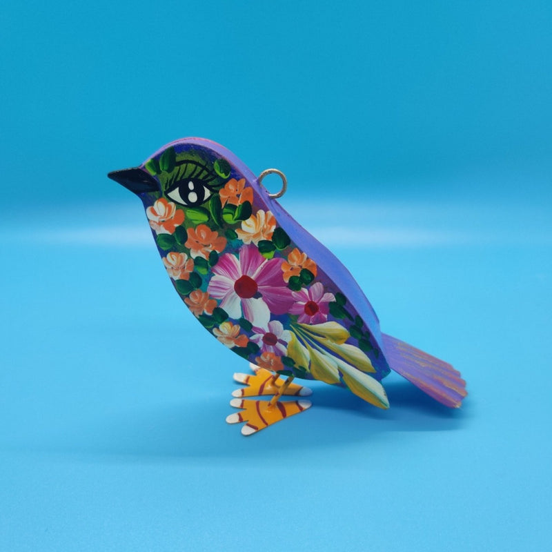Decorative Bird with Flowers
