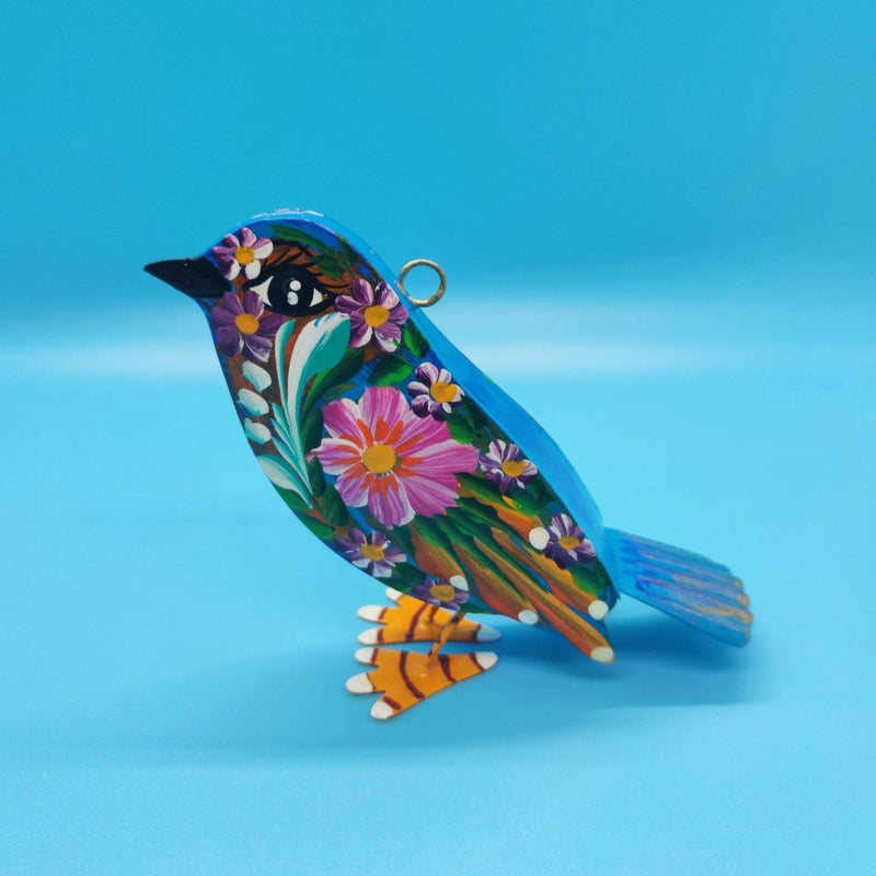 Decorative Bird with Flowers
