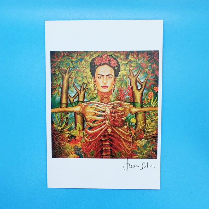 Greeting Card: Corazon de Frida