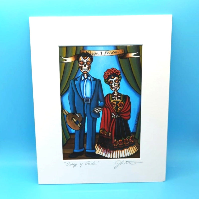 Frida and Diego Art Print