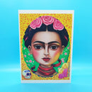 Greeting Card: Fridita Con Liston Rojo