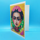 Greeting Card: Fridita Con Liston Rojo