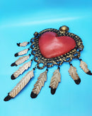 Corazon with Feathers