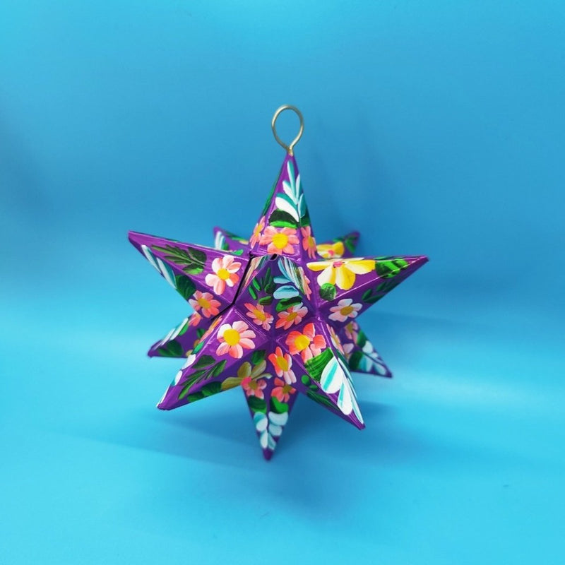 Floral Star Ornament