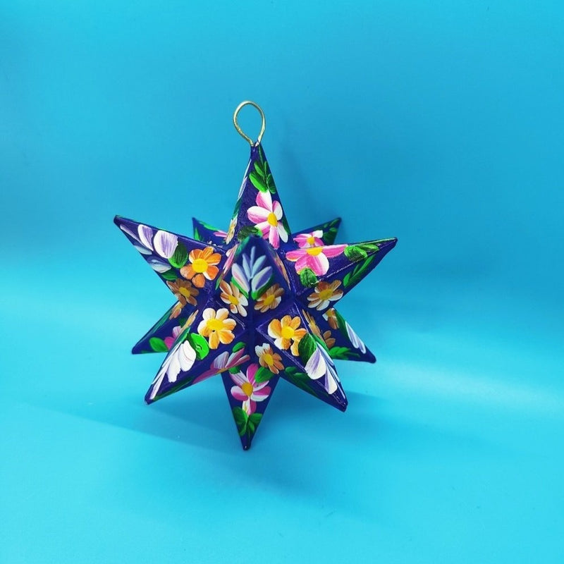 Floral Star Ornament