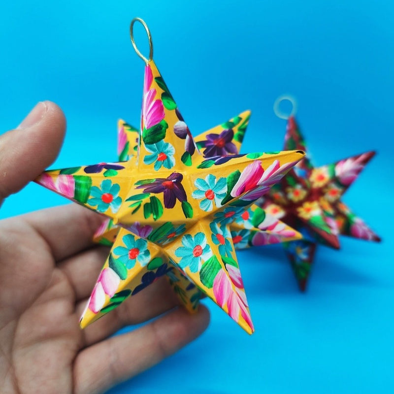 Floral Star Ornament