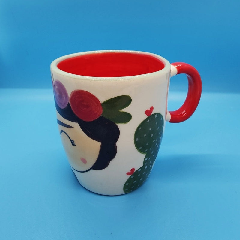 Frida Cactus Mug (tall)