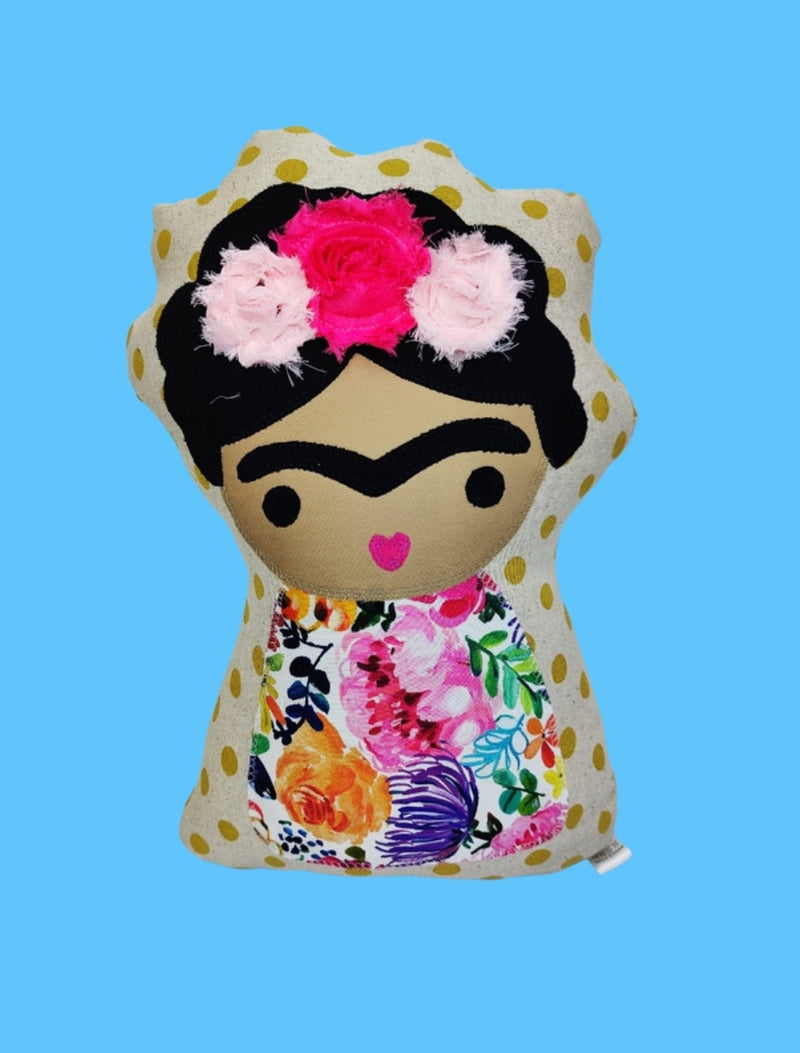Frida Fabric Pillow Dolls