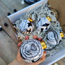 Black & White Ornament